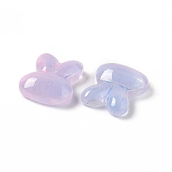 Cabochons di vetro placcato&nbsp;EGLA-H102-03E