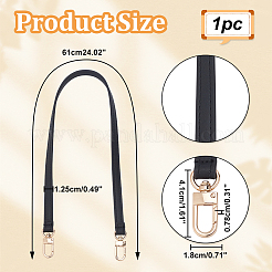 Pu Ledertaschengriffe&nbsp;FIND-WH0136-79LG