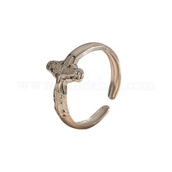Offene Manschettenringe aus Edelstahl 304&nbsp;WGB3CCF-01