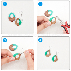 DIY Ohrring machen&nbsp;DIY-OC0002-10P