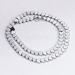 Non magnetici perle ematite sintetico fili&nbsp;X-G-Q883-6x6mm-6