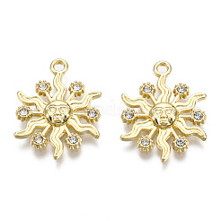 Rack-Beschichtung Legierung Kristall Strass Anhänger&nbsp;PALLOY-T086-03LG