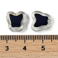Perline di vetro bicolore&nbsp;GLAA-Z007-05B