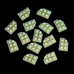 Cabochon decodificati in resina luminosa con decodificazione di cioccolato&nbsp;RESI-K036-28G-04