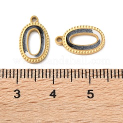 304 Edelstahl-Emaille-Anhänger&nbsp;STAS-B100-03G