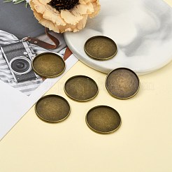 Lünettenbecher mit glattem Rand aus Eisen&nbsp;X-MAK-Q011-25AB-25mm