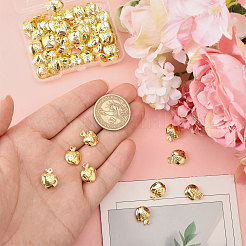 50 Stück Rack-Plating-Messing-Charms&nbsp;KK-CA0003-76