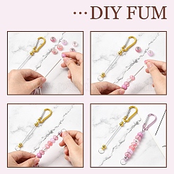 8 Stück 8 Arten von Kletterkarabinern aus Aluminium und Legierung&nbsp;DIY-YW0010-37