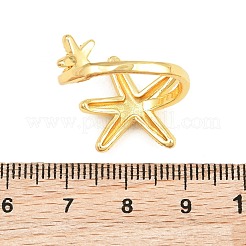 Bagues ouvertes en laiton océan&nbsp;KK-CBA5A76-04G-02