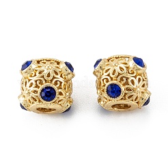Perles de zircone cubique micro pave en Laiton&nbsp;ZIRC-P088-12G