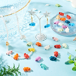 30 pièces de perles en porcelaine faites à la main&nbsp;PORC-TA0001-73A
