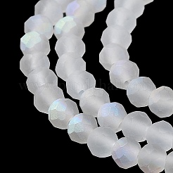 Chapelets de perles en verre transparente  &nbsp;EGLA-A044-T2mm-MB19