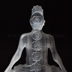 Sette chakra selenite feng shui decorazione domestica&nbsp;PW-WG84093-01