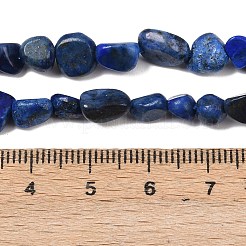 Natürlicher Lapislazuli Perlenstränge&nbsp;G-P597-B01-01