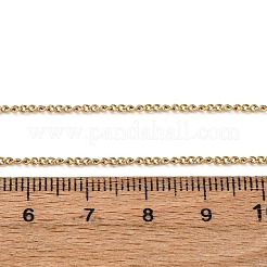 1.5 mm Panzerkettenhalsketten aus 304 Edelstahl&nbsp;NJEW-T016-28G