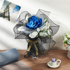Papel de regalo para ramos de flores de malla de rejilla de plástico&nbsp;DIY-WH0308-539D