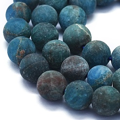 Perline apatite naturale fili&nbsp;G-E561-03-8mm
