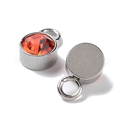 Glas Rhinestone Charme&nbsp;STAS-F189-P05