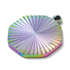 Pendentifs en acier inoxydable 304 avec placage ionique (IP)&nbsp;STAS-D025-08M