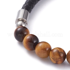 Bracelets cordon en cuir unisexes&nbsp;BJEW-JB04852-02