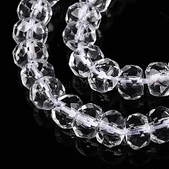 Chapelets de perles en verre transparente  &nbsp;GLAA-N001-61A