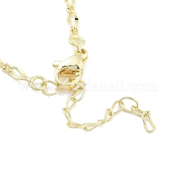 Colliers avec pendentif en laiton&nbsp;NJEW-B101-04G-01