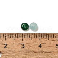 Gefärbt natürliche weiße Jade Perlen&nbsp;G-U008-01J