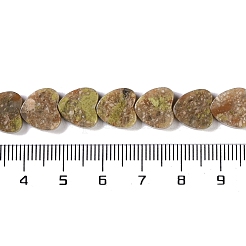 Natur Unakit Perlen Stränge&nbsp;G-K362-H01-01