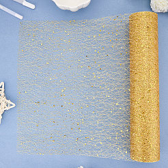 Rubans de maille déco en polyester&nbsp;OCOR-WH20013-016B