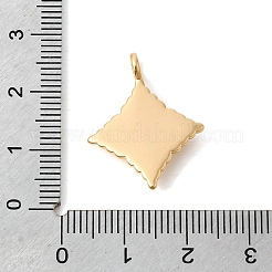 Natürliche weiße Muschel Anhänger&nbsp;KK-Z149-17G