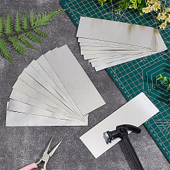 45 pièce 9 styles de feuilles d'acier inoxydable 304&nbsp;AJEW-OC0016-20