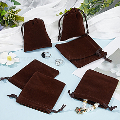 Geschenkbeutel mit Kordelzug aus Samtschmuck&nbsp;ABAG-BBC0001-10B-03