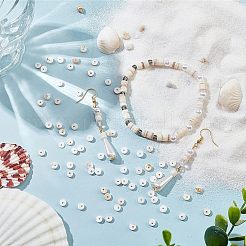 2 Strang natürliche Süßwasser-Muschelperlen&nbsp;BSHE-NB0001-17