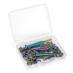 14pcs 7 pendentifs en alliage de style&nbsp;FIND-LS0001-26MC