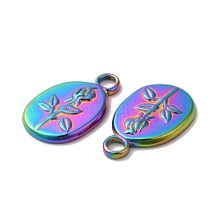 Pendentifs en acier inoxydable 304 avec placage ionique (IP)&nbsp;STAS-H212-23MC
