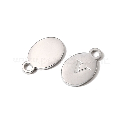 26 Stück Anhänger aus 304 Edelstahl&nbsp;STAS-H258-04P
