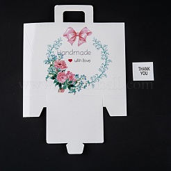 Sacchetto regalo creativo pieghevole in carta kraft rettangolare&nbsp;CON-B002-01B