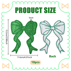 Parches de poliéster para planchar/coser&nbsp;DIY-WH0595-01B