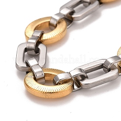 PVD-Vakuumbeschichtung 201 Edelstahl-Gliederkettenarmband&nbsp;STAS-E160-05GP