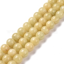 Natur morganite runde Perlen Stränge, 10 mm, Bohrung: 1 mm, ca. 38 Stk. / Strang, 15.35 Zoll (39 cm)