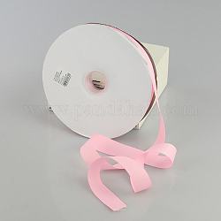乳癌予防意識ピンクリボン製作材料グログランリボン  ピンク  1-1/2インチ（38mm）  100ヤード/ロール（91.44メートル/ロール）