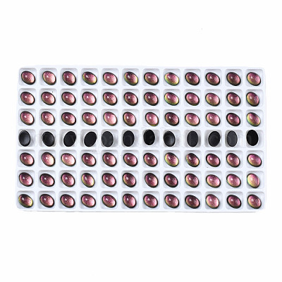 Cabochon in vetro traslucido k9&nbsp;GGLA-Q084-001E-1