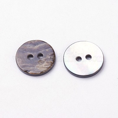 Boutons de coque à 2 trou&nbsp;LS-BUTT-L019-02E-1