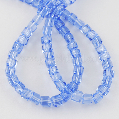 Chapelets de perles en verre&nbsp;GLAA-R041-6x6mm-30-1