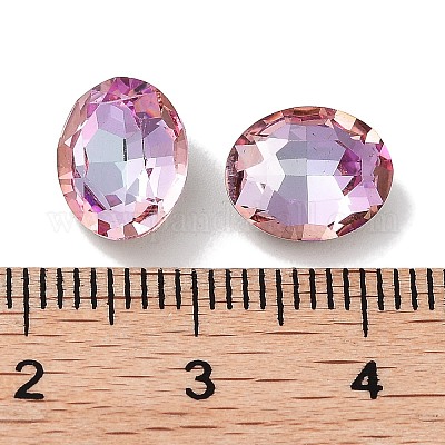 Cabochons de strass en verre&nbsp;RGLA-G020-02A-D123-1