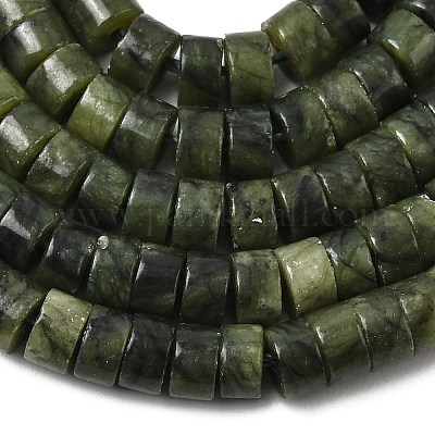 Natürliche chinesische Jade Perlen Stränge&nbsp;G-A301-A02-01-1
