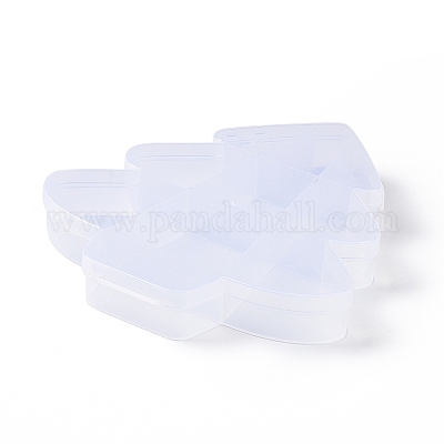 PandaHall Elite Size 32x31mm Round Clear Plastic Containers for
