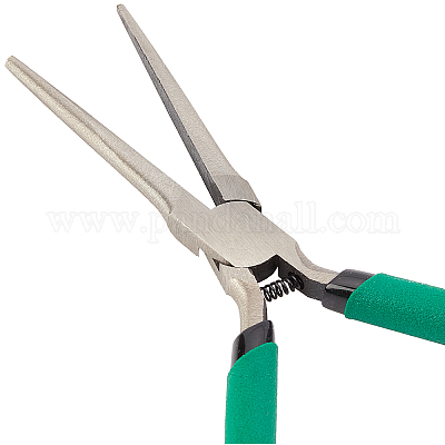 Wide flat-nose pliers for jewelry making, quality steel