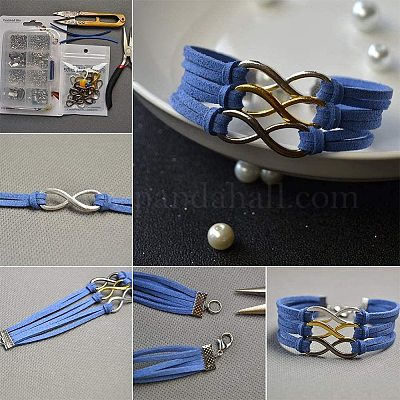 1Set 200PCS 25mm/ 35mm Long 5 Color Iron Ribbon Ends Bracelet Bookmark  Pinch Crimp Clamp End Findings Clasp Leather Cord Ends Jewelry Making  Findings