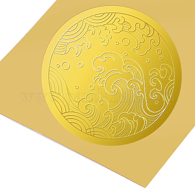 Embossed Gold Foil Seals